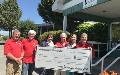 Kinsmen Of Ladner Tsawwassen Donate $2500